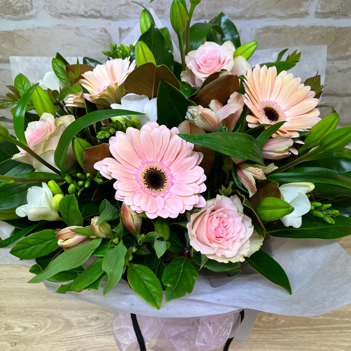 Soft Coloured Bouquet Wellington Flower Co.