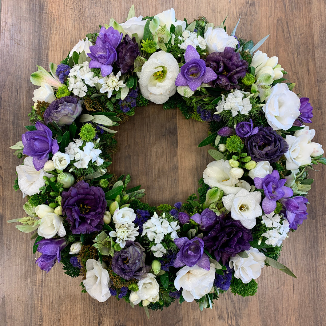 Floral Wreath - Wellington Flower Co.
