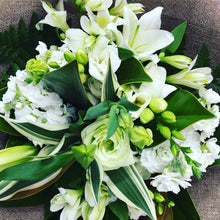 Load image into Gallery viewer, Wellington Flower Co. bouquet in greens and whites.