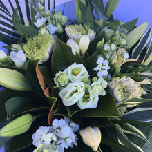 Load image into Gallery viewer, Bouquet in Creams, Greens &amp; Whites  - Wellington Flower Co.