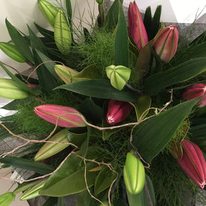 Oriental Lily Bouquet - Wellington Flower Co.