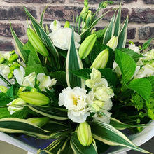 Load image into Gallery viewer, Bouquet in Creams, Greens &amp; Whites  - Wellington Flower Co.