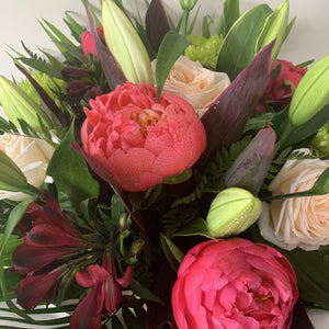 BOUQUET INCLUDING PEONIES