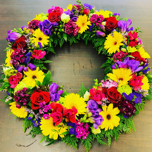 Floral Wreath - Wellington Flower Co.