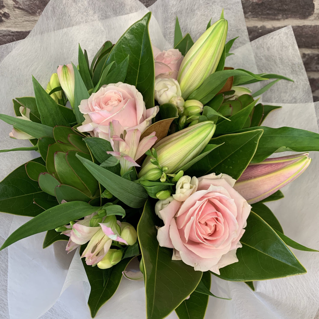 Soft Coloured Bouquet - Wellington Flower Co.