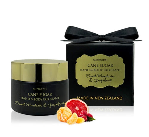 Sweet Mandarin & Grapefruit Cane Sugar Exfoliant