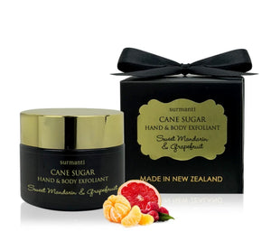 Sweet Mandarin & Grapefruit Cane Sugar Exfoliant