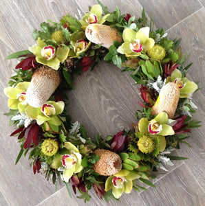 Floral Wreath - Wellington Flower Co.